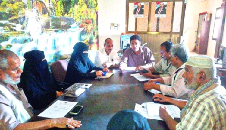 تنفيذية انتقالي الحوطة تناقش الوضع الخدمي بالمديرية