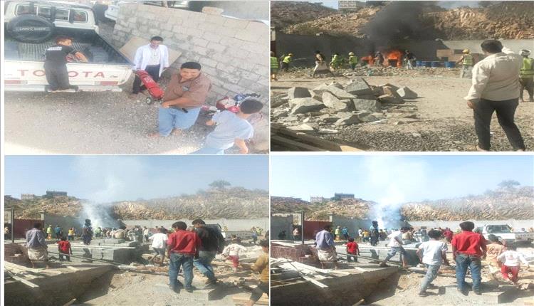 الفريق الصحي في سباح يافع يُخمد حريقًا اندلع بالمستشفى الريفي خلال دقائق
