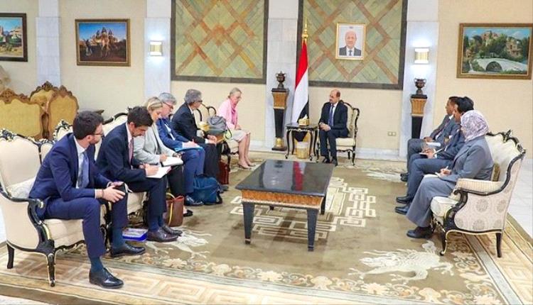 الزنداني يبحث مع الاتحاد الأوروبي دعم خفر السواحل وتعزيز التعافي الاقتصادي