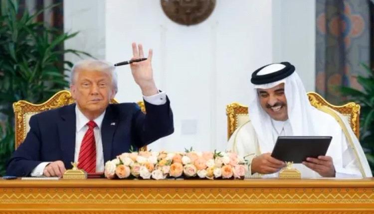 ترامب يوقع اتفاقية استراتيجية مع قطر بقيمة 1.2 تريليون دولار