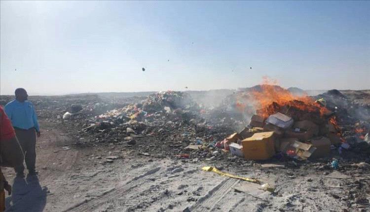 إتلاف طن من الأدوية المنتهية ضمن حملة رقابية لحماية صحة المواطنين
