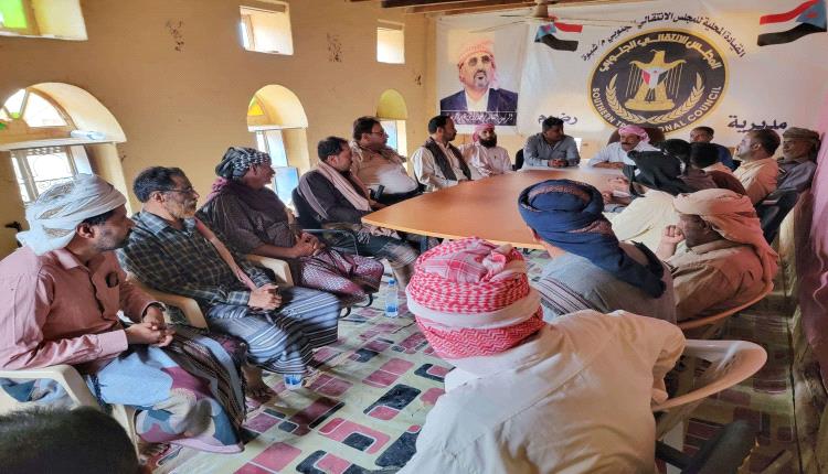 رئيس تنفيذية انتقالي شبوة يطلع على عمل الهيئة التنفيذية بمديرية رضوم
