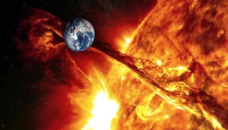 انفجارات شمسية تصل حرارتها للأرض الجمعة وتؤثر على الإنترنت
