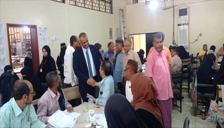 تدشين عملية تصحيح اختبارات الثانوية العامة في كنترول عدن
