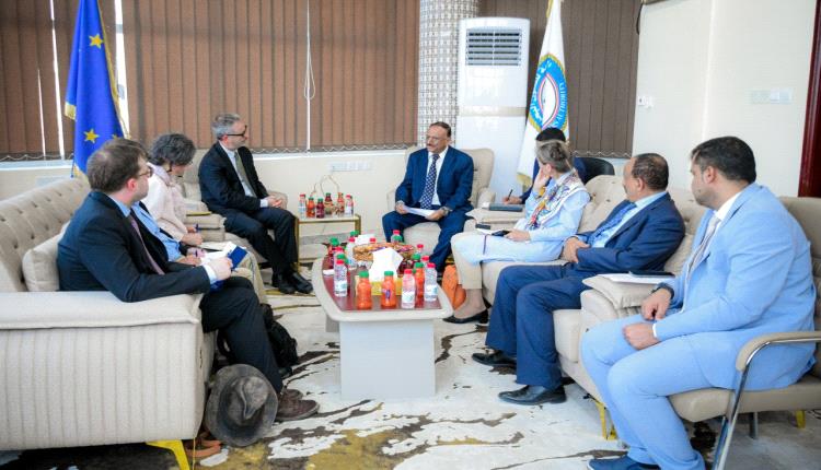 وزير النقل يبحث مع سفراء الاتحاد الأوروبي دعم قطاع الموانئ وتعزيز الأمن البحري