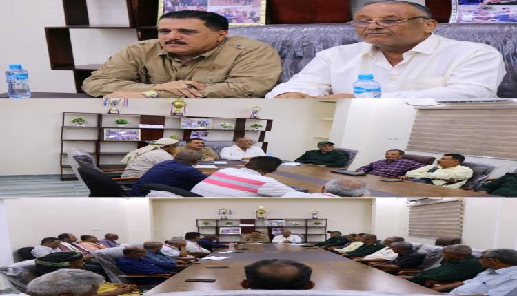 العميد جبر يترأس اجتماعًا أمنيًا موسعًا لمدراء أقسام البحث الجنائي لضمان أمن عيد الأضحى في العاصمة عدن