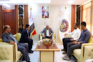 الكثيري يطّلع على الخطط والبرامج المستقبلية للهيئات التنفيذية للمجلس الانتقالي بمحافظة حضرموت