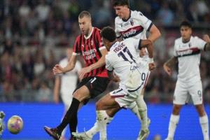 بولونيا يتوج بلقب كأس إيطاليا بعد فوزه على ميلان