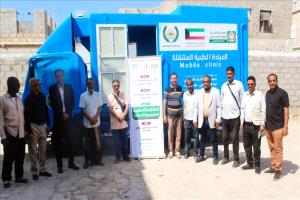 مدير عام بروم ميفع يتفقد عمل القافلة الطبية المجانية بالمركز الصحي ببروم
