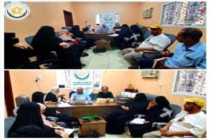 اتحاد الجمعيات والمؤسسات بعدن يبحث خطط تطوير الأداء المؤسسي
