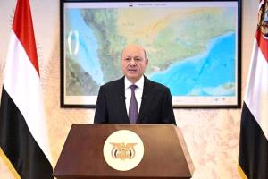العليمي: القضية الجنوبية جوهر التسوية والعدالة الوطنية