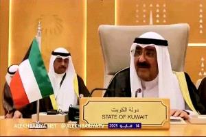 موقف لافت خلال قمة الرياض.. أمير الكويت يصحح خطأ حول "الشرعية اليمنية" بعد تنبيه محمد بن سلمان