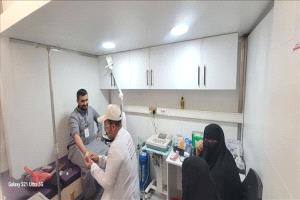 وزارة الصحة تقدم خدمات طبية متكاملة لضيوف الرحمن عبر منفذ الوديعة البري