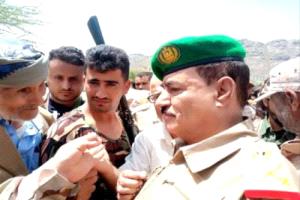 محافظ الضالع يتفقد الجسور الرابطة بين مُريس ودمت