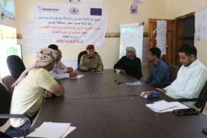 رئيس تنفيذية انتقالي الضالع يشهد اختتام دورة حماية الأطفال من الانتهاكات