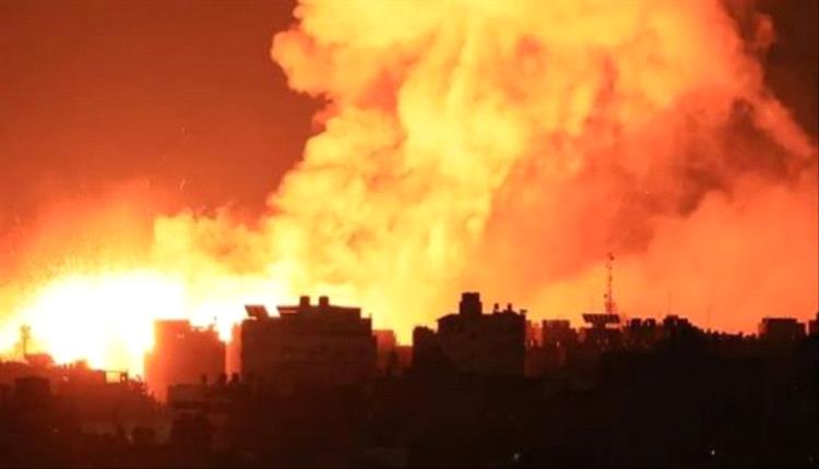 عمليات نسف ضخمة وغارات إسرائيلية تدمر مبانٍ شرقي خان يونس

