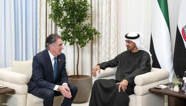 رئيس دولة الإمارات يستقبل رئيس المجلس الأميركي للطاقة