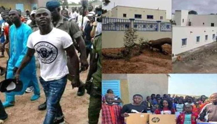 ماني يدفع راتباً شهرياً لجميع أفراد قريته
