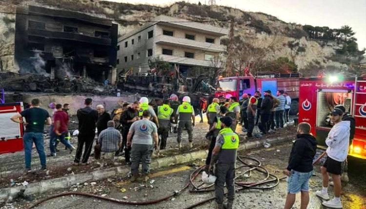 عاجل.. أرقام رسمية لبنانية: قتيل و 7 إصابات بالغارة على طريق الدوير جنوب لبنان