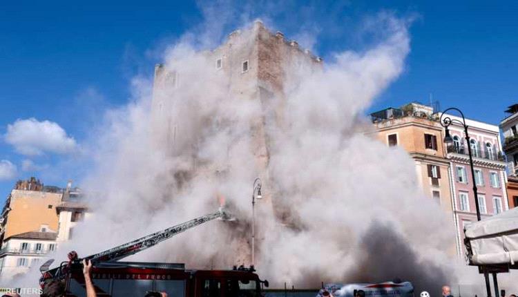 انهيار مبنى أثري أثناء ترميمه ومقتل عامل