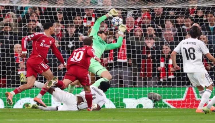 ماك أليستر رجل مباراة ليفربول وريال مدريد في دوري أبطال أوروبا