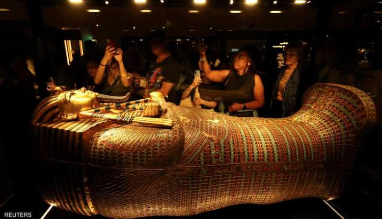 كنوز توت عنخ آمون تعرض لأول مرة في المتحف المصري الكبير