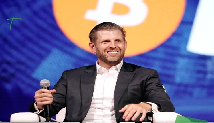 إريك ترامب: العملات المشفرة تمنح الشباب الحرية المالية.
