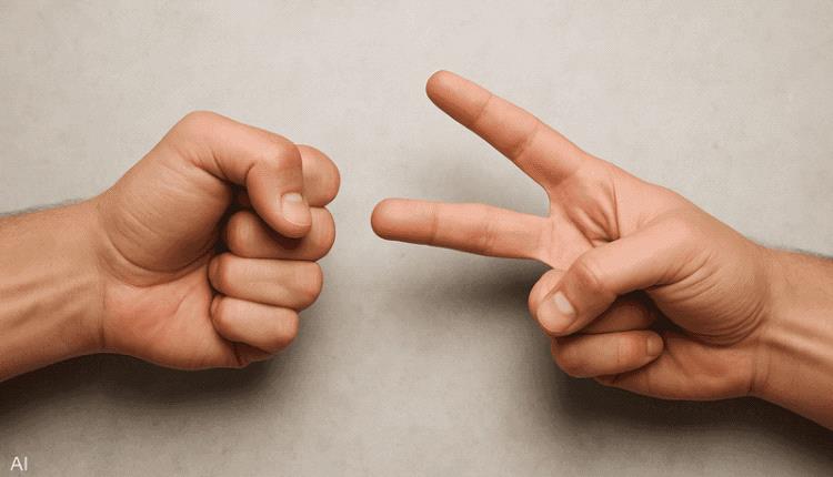 حجر ورقة مقص.. علماء يكشفون خدعة ذكية للفوز باللعبة