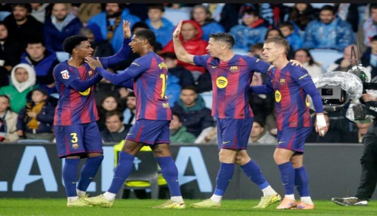 هاتريك» ليفا.. برشلونة يكتسح سيلتا فيجو ويضغط على ريال مدريد