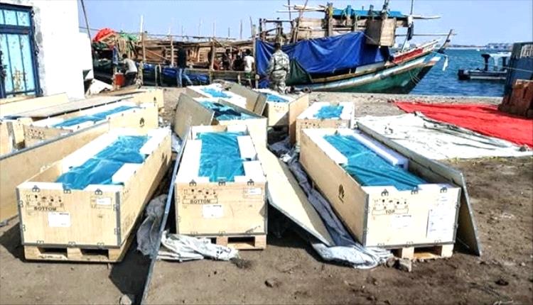 ضبط شحنة اتصالات متطورة كانت في طريقها للحوثيين غرب عدن