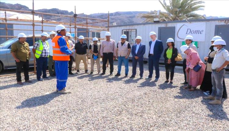 البنك الدولي يطلع على مشروع محطة ضخ المياه بالبرزخ لتعزيز شبكة عدن

