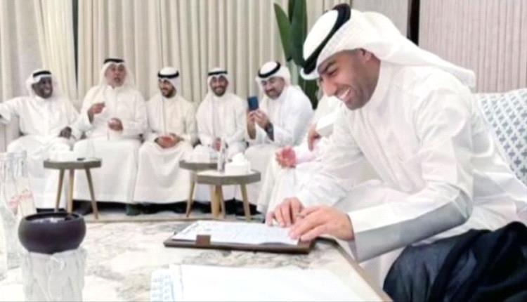 النجوم يشاركون الشعيبي التهنئة بعقد قرانه