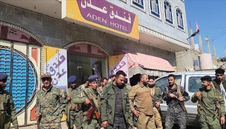 مدير أمن الضالع يتفقد موقع اعتداء فندق عدن ويعد بملاحقة المخربين