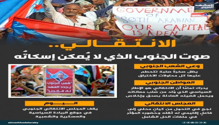 الانتقالي: صوت الجنوب الذي لا يُسكَت 
