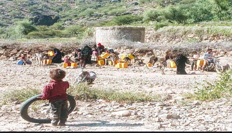 نداء استغاثة عاجل.. جفاف يهدد حياة سكان قرى الأزارق بالضالع
