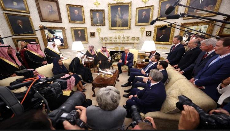 عاجل البيت الأبيض: إبرام اتفاقية مع السعودية بشأن طائرات إف-35 وأخرى للتعاون النووي المدني - توقيع مذكرة تفاهم بشأن الذكاء الاصطناعي - اتفاق على تكثيف التعاون بشأن قضايا التجارة -التوصل إلى اتفاق لشراء 300 دبابة أمريكية