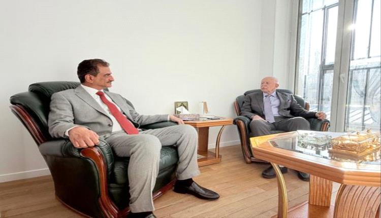 لملس والسفير ياسين يبحثان تعزيز التعاون لدعم التنمية في عدن