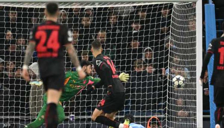 باير ليفركوزن يلحق أول هزيمة بمانشستر سيتي في دوري الأبطال