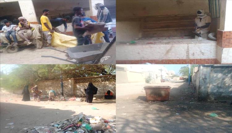 خنفر حملة موسّعة لإعادة تأهيل سوق جعار وتنظيم الحركة التجارية
