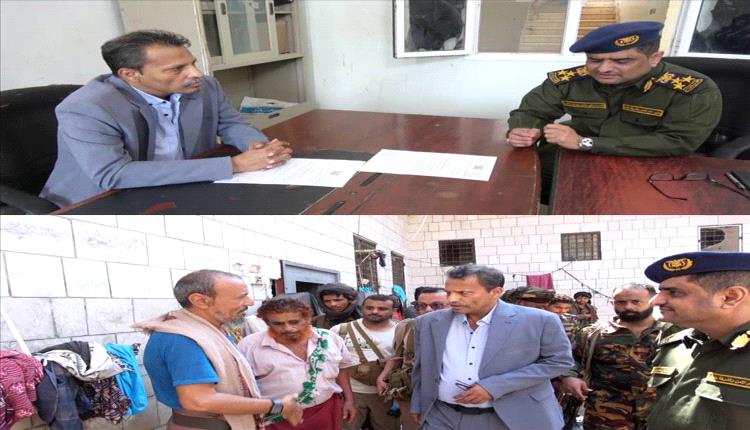 محافظ أبين يتفقد السجن المركزي ويعتمد دعمًا عاجلًا للنزلاء والبنية التحتية