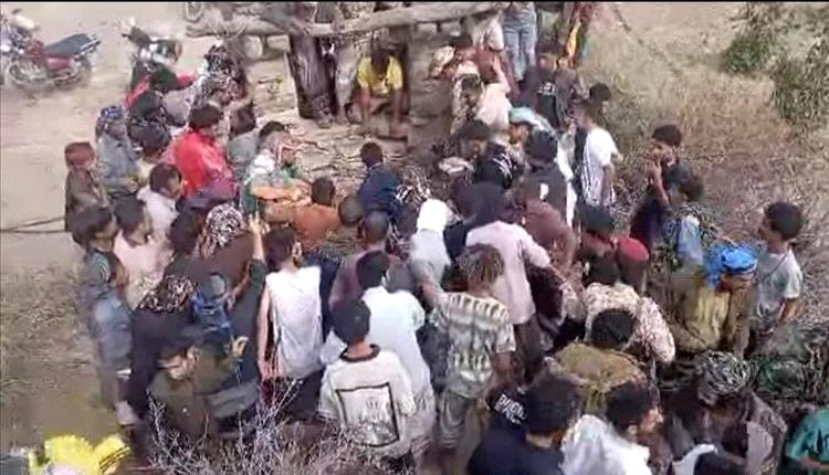 نجاة طفلة بأعجوبة بعد سقوطها في بئر ارتوازية بمديرية رصد يافع