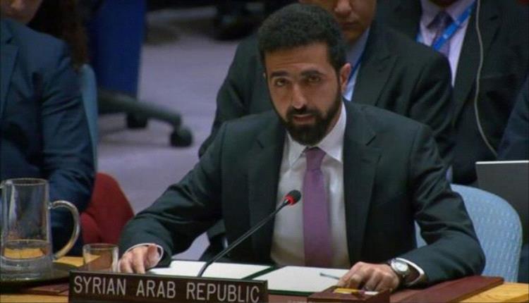 مندوب سوريا بالأمم المتحدة يدين الهجوم الإسرائيلي على بيت جن