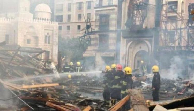 محمد إمام يطمئن الجمهور بعد حريق ديكور مسلسله "الكينج" ويشكر الدفاع المدني
