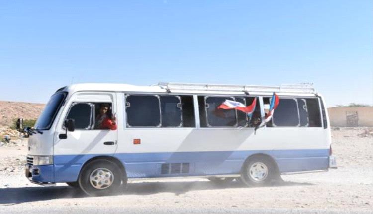 حشود المكلا تتجه إلى سيئون في مليونية 30 نوفمبر