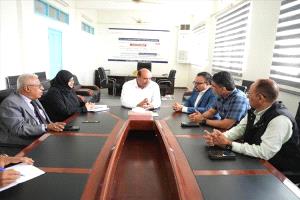 نائب وزير الإعلام يثمن جهود صندوق تنمية المهارات بعدن