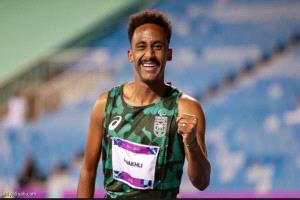 النخلي ينتزع ذهبية سباق 100 متر #دورة_ألعاب التضامن الإسلامي