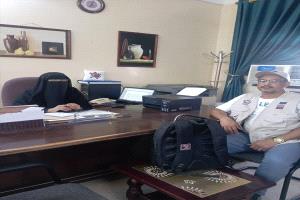 خبير الاقتصاد الرقمي يبحث تعزيز تمكين المرأة بزيارة لكلية البنات في حضرموت