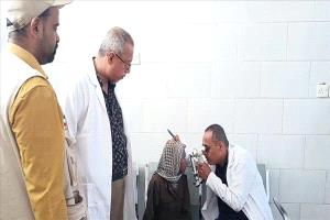 تدشين مخيم طبي مجاني لجراحة العيون في الشيخ عثمان بعدن