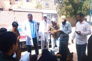 بن هيثم والمعلم وباداس يطلقون الجولة الرابعة لنشاط الإيصالي التكاملي بالغيضة لتعزيز صحة الأطفال والأمهات