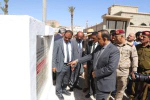 محافظ حضرموت يدشن 7 مشاريع تنموية تعزز البنية التحتية في تريم